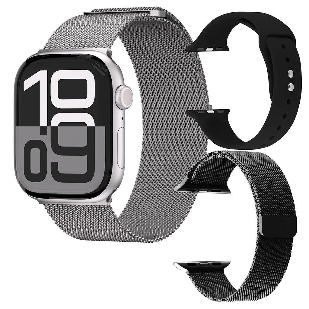 Watch Series 10 - Microwear + 3 Pulseiras - Ios Iphon