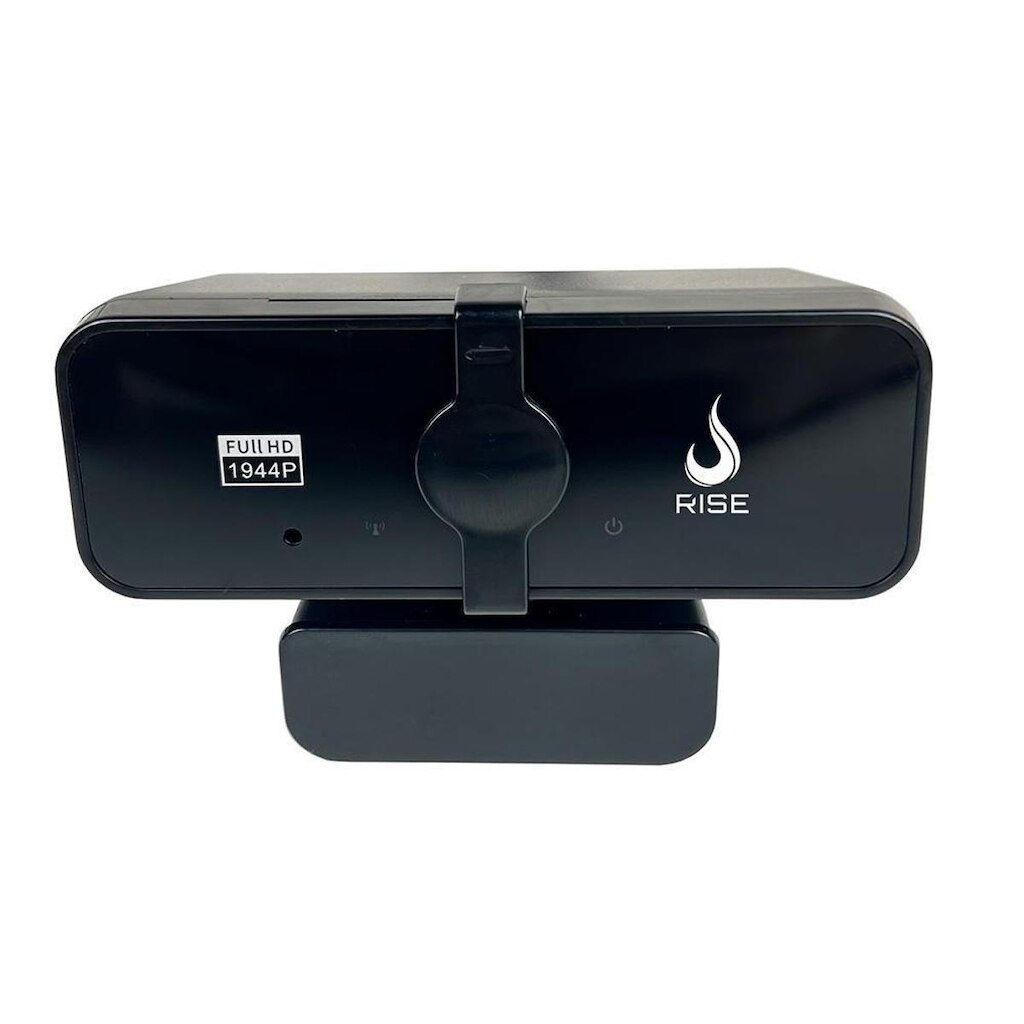 Webcam Rise Mode Vision Double Mic, 1080P, 30 FPS, 2x Microfone Digital, USB, - RM-WECM-1080D-B