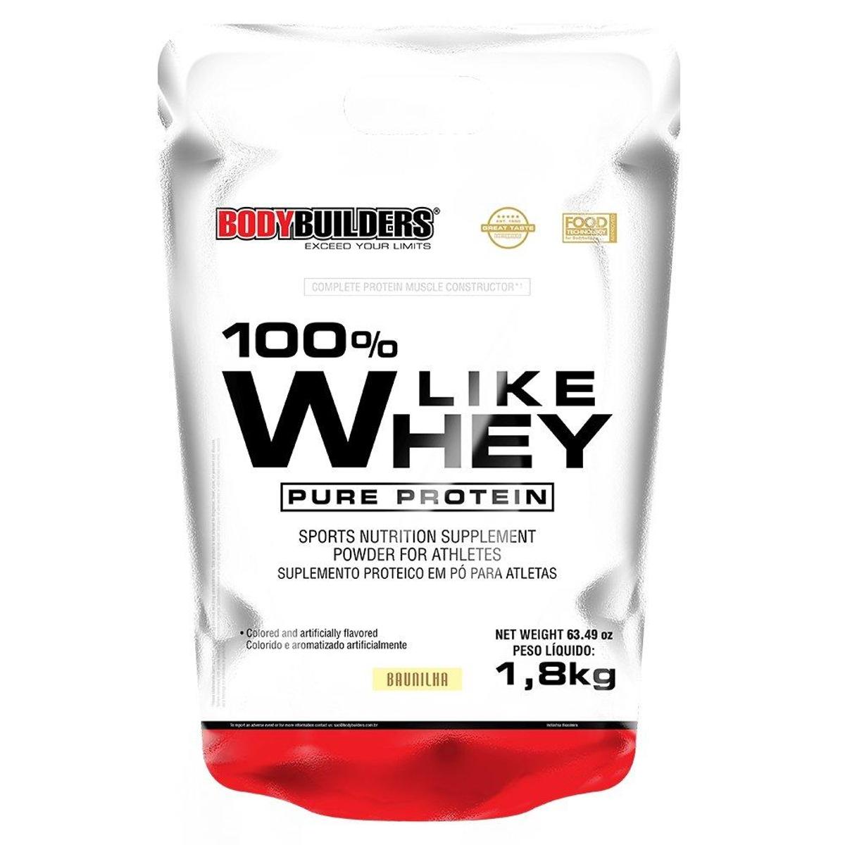 Whey 100% Like Whey Pure Protein 1.8kg - Bodybuilders é ruim? Whey 100% Like Whey Pure Protein 1.8kg - Bodybuilders é boa?