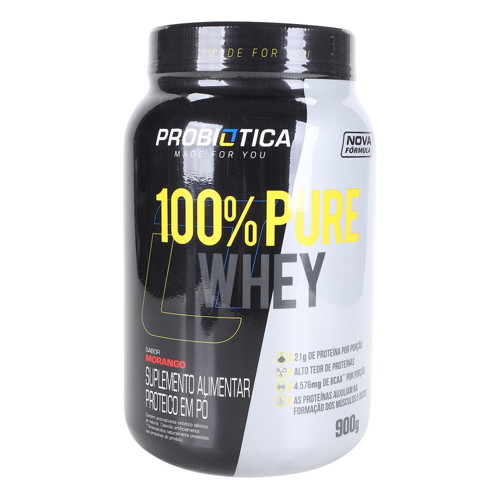 Whey 100% Pure Probiótica - 900g