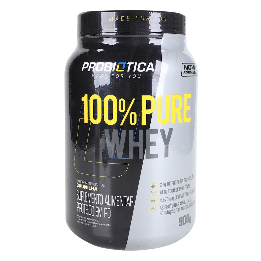 Whey 100% Pure Probiótica - 900g