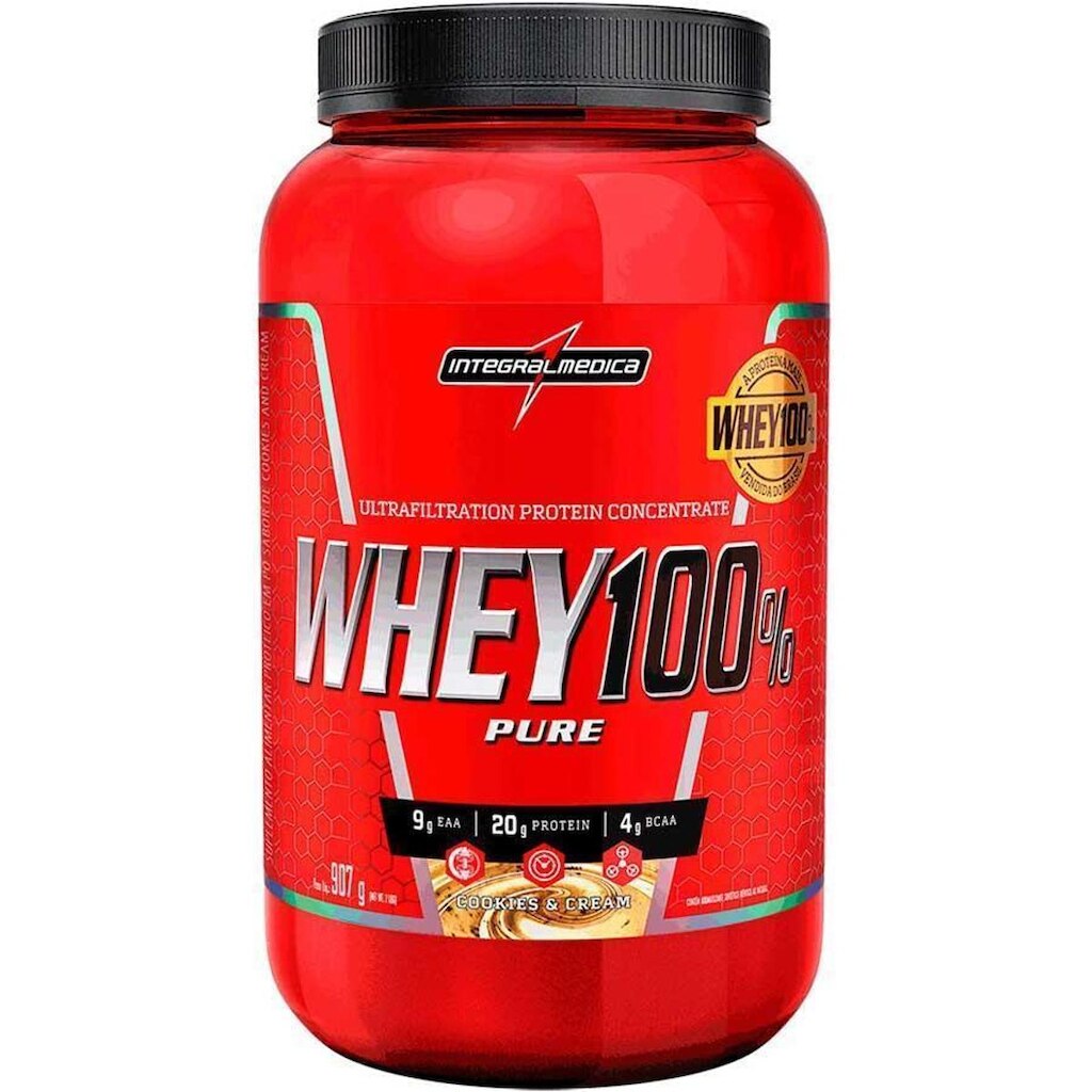 Whey 100% Pure Whey Protein Concentrado 907g IntegralMedica