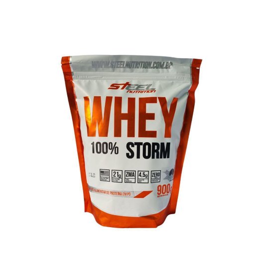 Whey 100 Storm Refil 900g Steel Nutrition undefined Netshoes