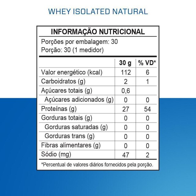 Whey 3VS Nutrition Protein Isolado 900g