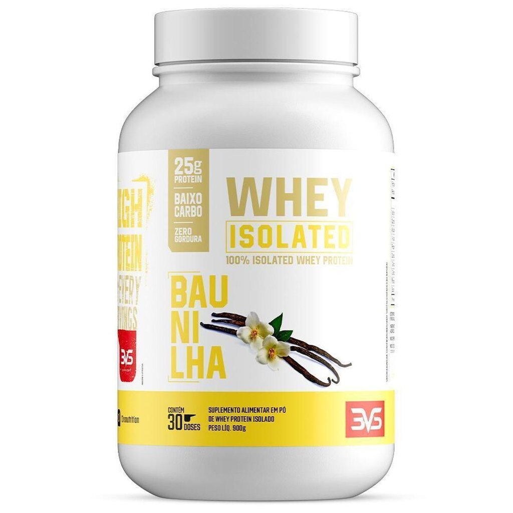 Whey 3VS Nutrition Protein Isolado 900g