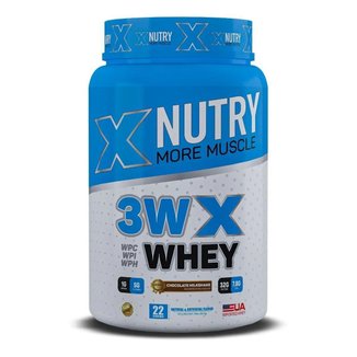 Whey 3W X Nutry Gourmet Premium 900g Importado USA