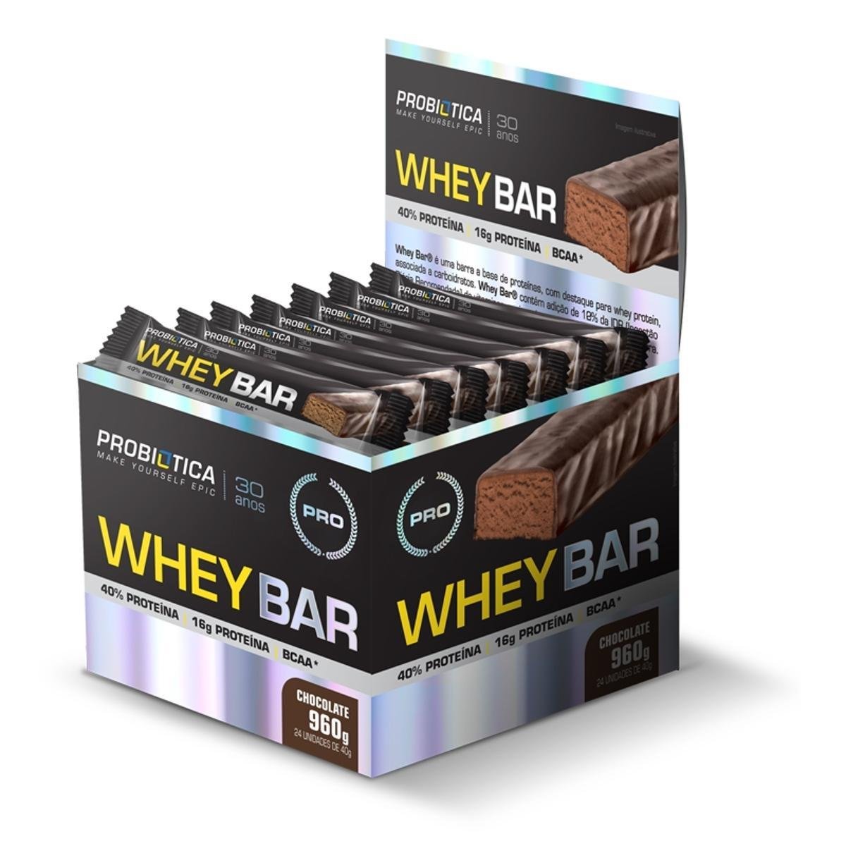 Whey Bar cx c/ 24 unidades - Probiótica é ruim? Whey Bar cx c/ 24 unidades - Probiótica é boa?