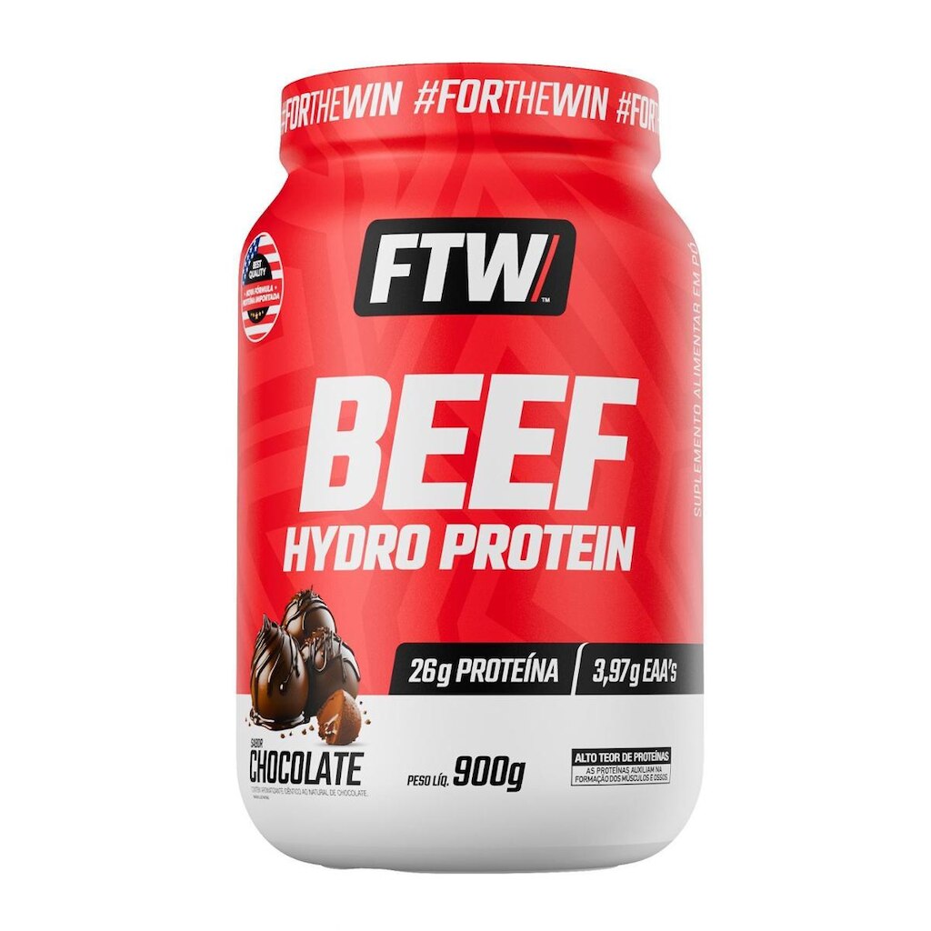 Whey Beef Hydro Protein Pote 900g FTW