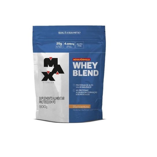 Whey Blend Proteínas 900g Max Titanium é ruim? Whey Blend Proteínas 900g Max Titanium é boa?