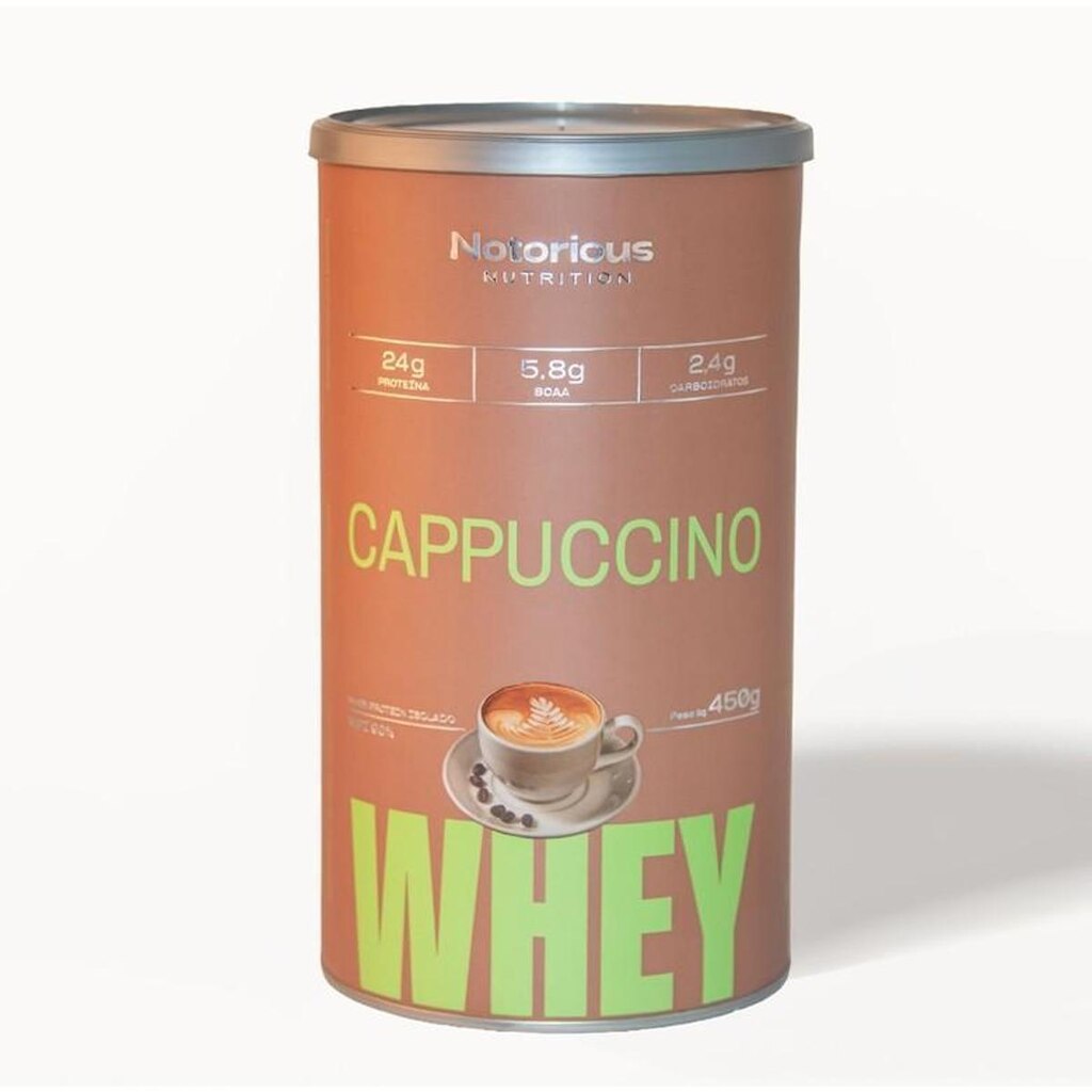 Whey Capuccino, Proteína Isolada 450g