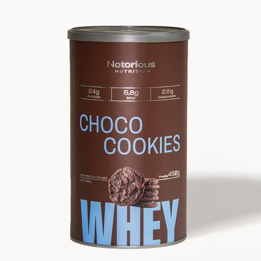 Whey Choco Cookies, Proteína Isolada 450g