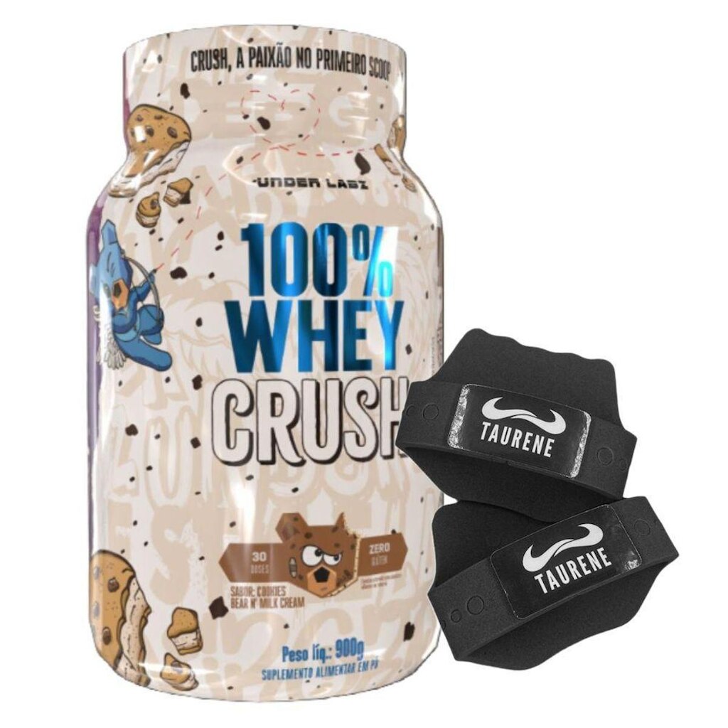 Whey Concentrado Cookies 900g Luva - Under Labz