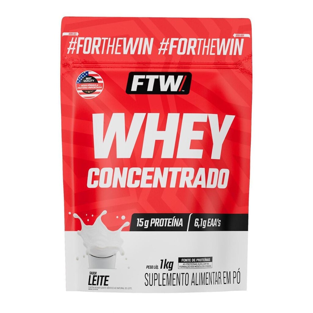 Whey Concentrado Refil 1kg FTW