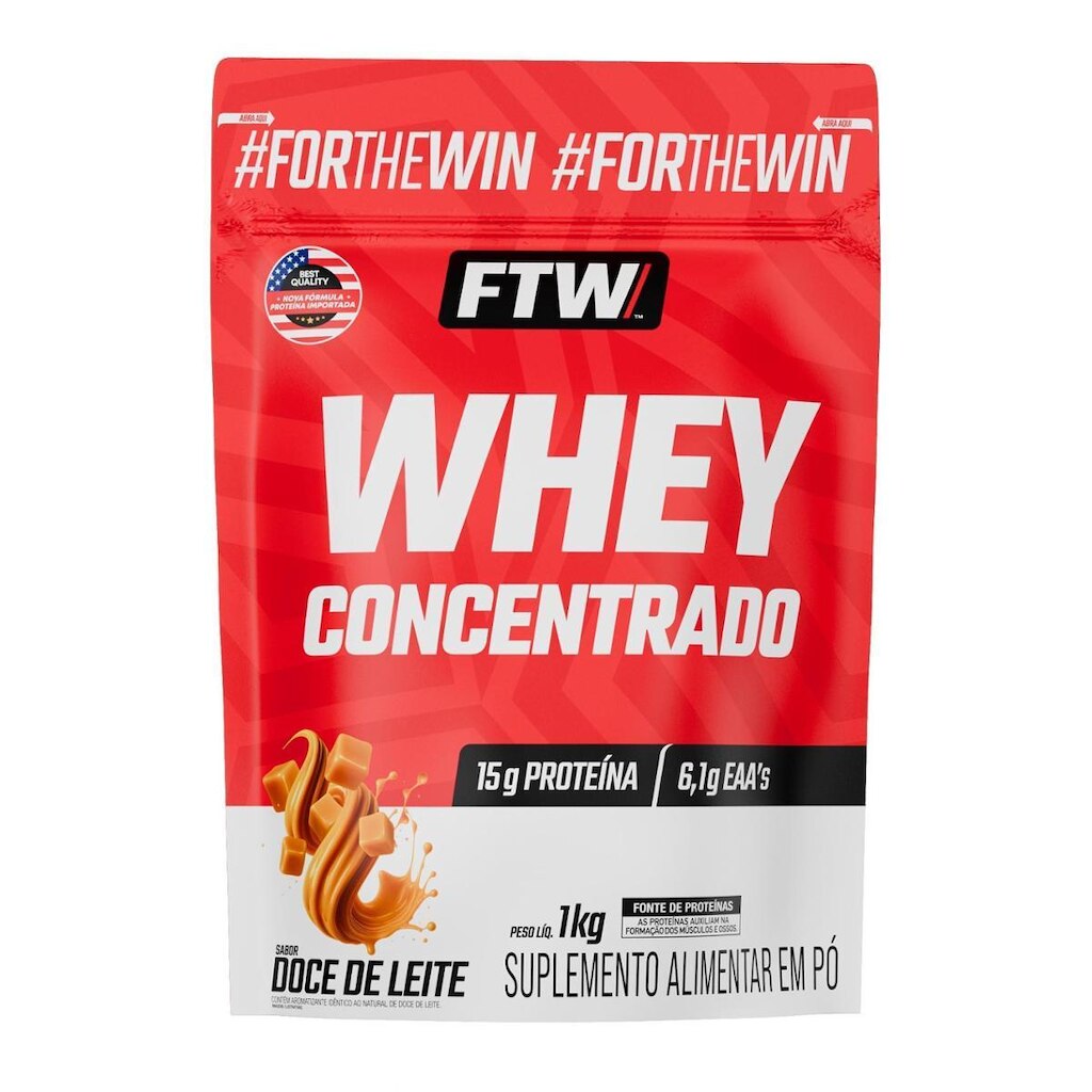 Whey Concentrado Refil 1kg FTW