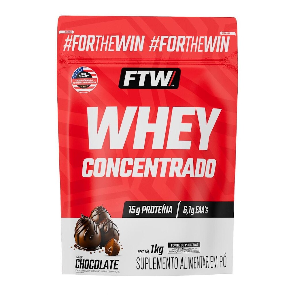 Whey Concentrado Refil 1kg FTW