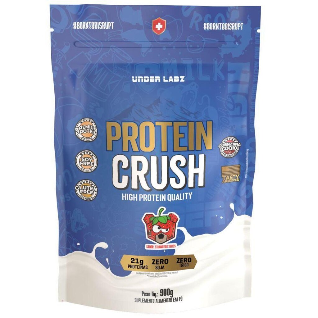 Whey Concentrado Strawbear Swiss 900g - Under Labz