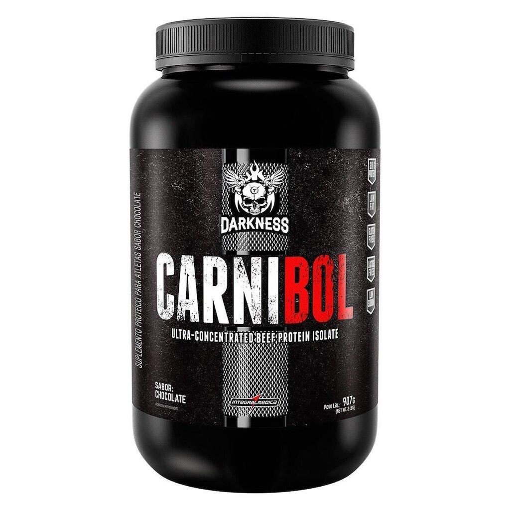 Whey Darkness 100% Concentrado 1,2Kg - Whey Protein Integralmedica - Chocolate Maltado