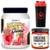 WHEY Gourmet 3w pro Sabor Morango 900g Com Beta alanina e creatina