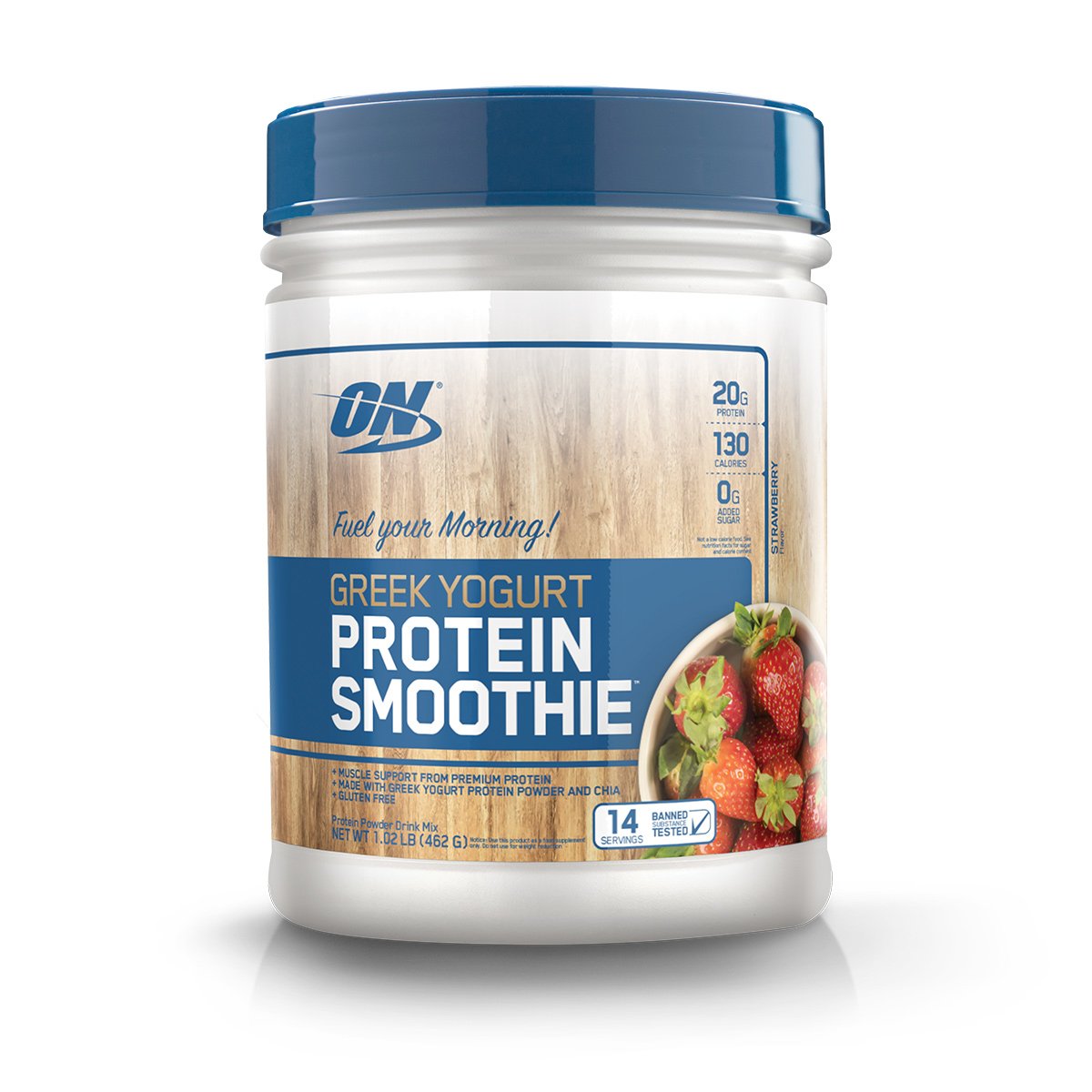 Whey Greek Yogurt Protein Smoothies Optimum Nutrition 462g Netshoes