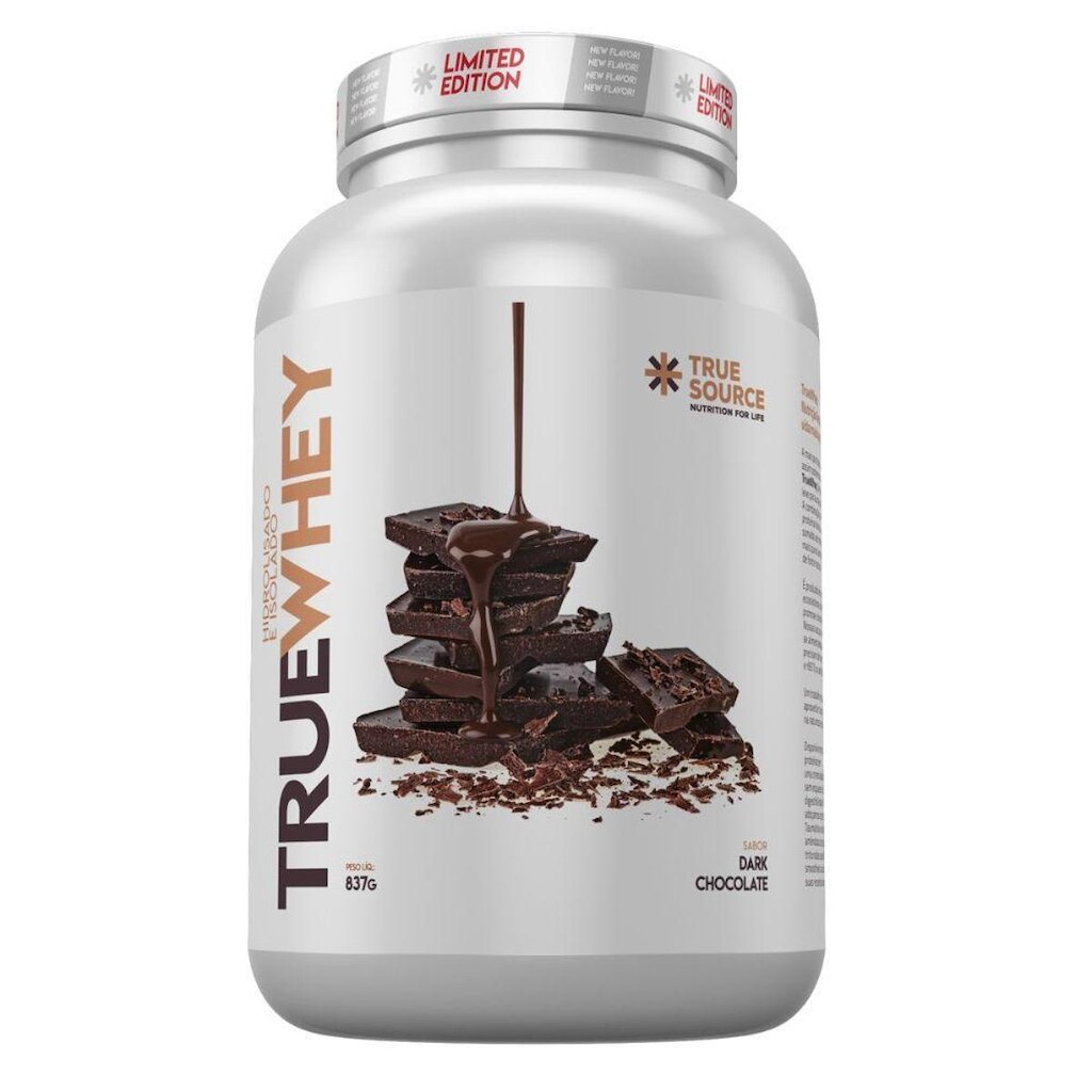 Whey Hidrolisado Colageno Dark Chocolate 837g - True Source