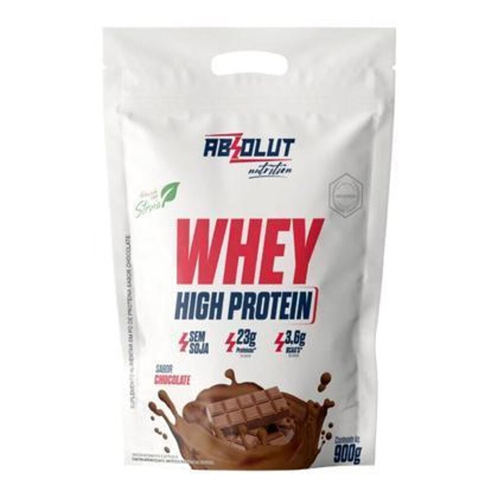 Whey High Protein Chocolate Refil 900g - Absolut Nutrition