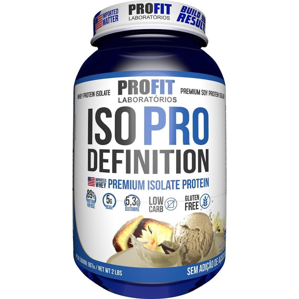 Whey Iso Pro Definition Profit Laboratório 907 g