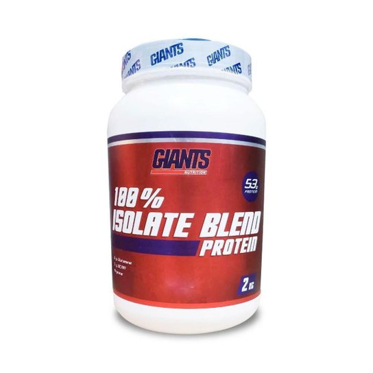 Whey Isolado 100% Isolate Blend 2kg Giants Nutrition Menor preço em Whey Isolado 100% Isolate Blend 2kg Giants Nutrition