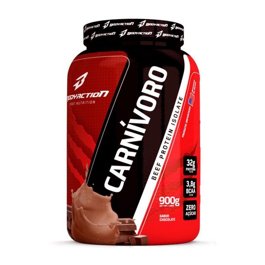 Whey Isolado Carnivoro 900g Proteína Isolada Da Carne Beef Protein Isolate - Body Action Menor preço em Whey Isolado Carnivoro 900g Proteína Isolada Da Carne Beef Protein Isolate - Body Action