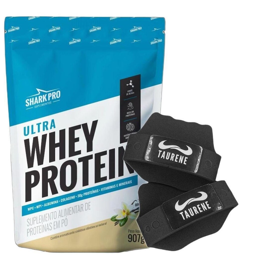 Whey Isolado Concentrado Baunilha 907g Luva - Shark Pro