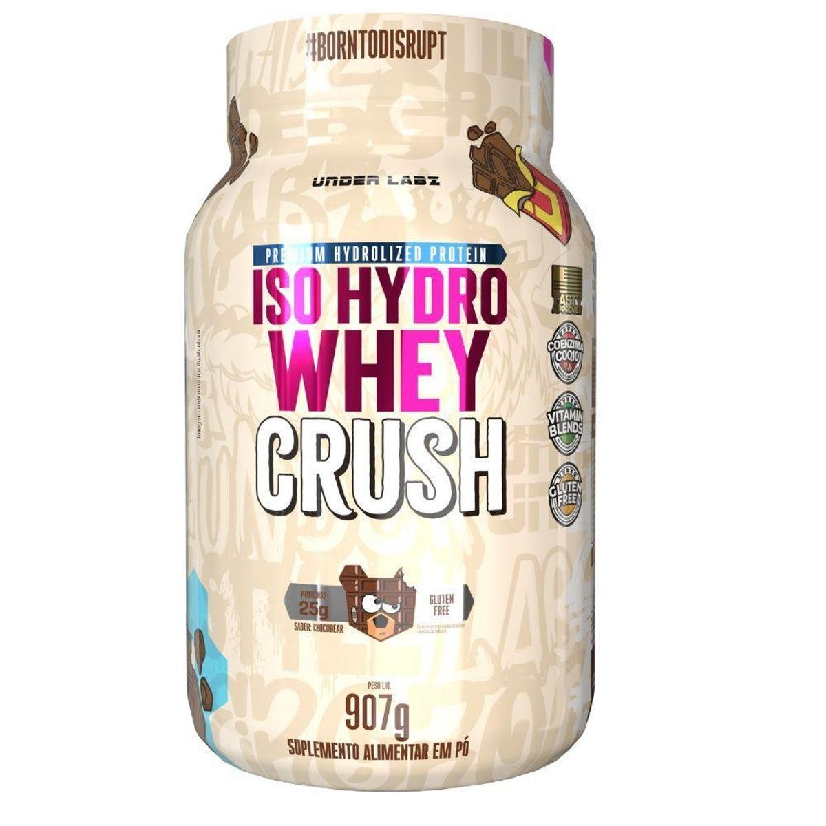 Whey Isolado Hidrolisado Chocolate 907g - Under Labz Whey Isolado Hidrolisado Chocolate 907g - Under Labz