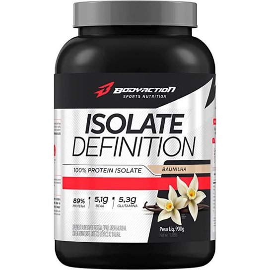 Whey Isolado - Isolate definition 900g - Cinza Menor preço em Whey Isolado - Isolate definition 900g - Cinza