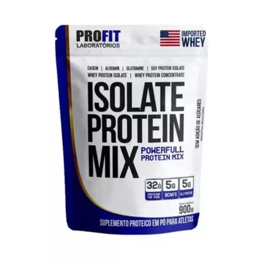Whey Isolate Protein Mix Refil - 900g - Profit Labs Menor preço em Whey Isolate Protein Mix Refil - 900g - Profit Labs