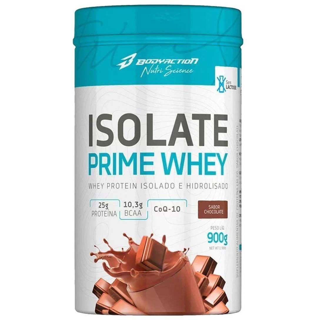Whey Isolate Sem Lactose Sabor Chocolate 900g Bodyaction Chocolate