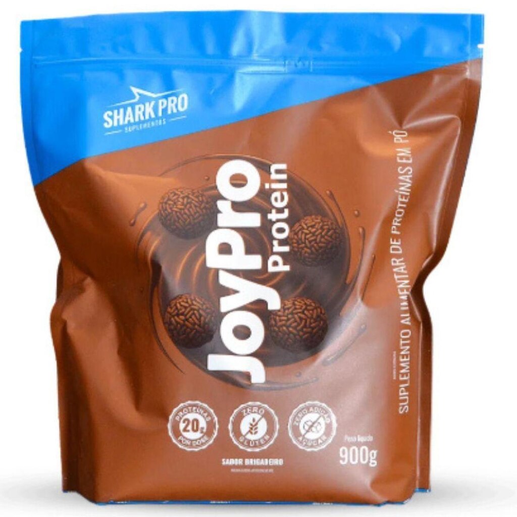 Whey JoyPro Concentrado Brigadeiro 900g - Shark Pro