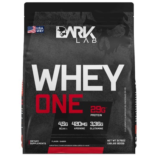 Whey One Refil 900g Dark Lab Menor preço em Whey One Refil 900g Dark Lab