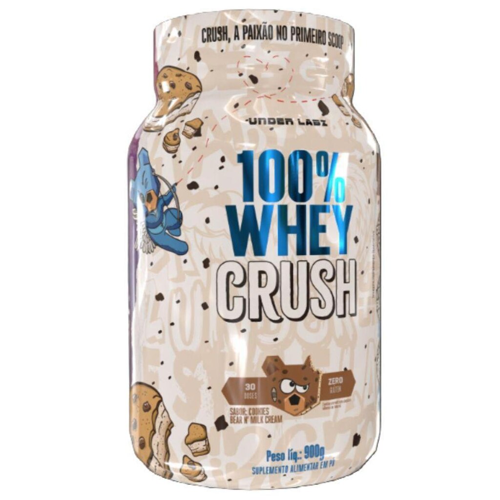 Whey Protein 100% Concentrado Cookies 900g - Under Labz
