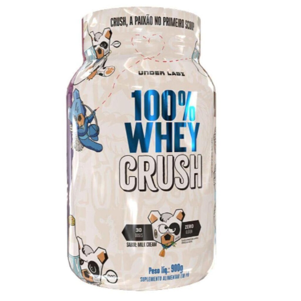 Whey Protein 100% Concentrado Milk Cream 900g - Under Labz