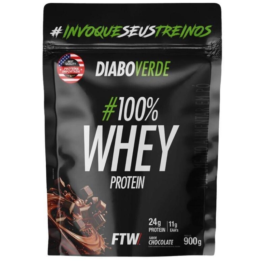 Whey Protein 100% Diabo Verde FTW 900g