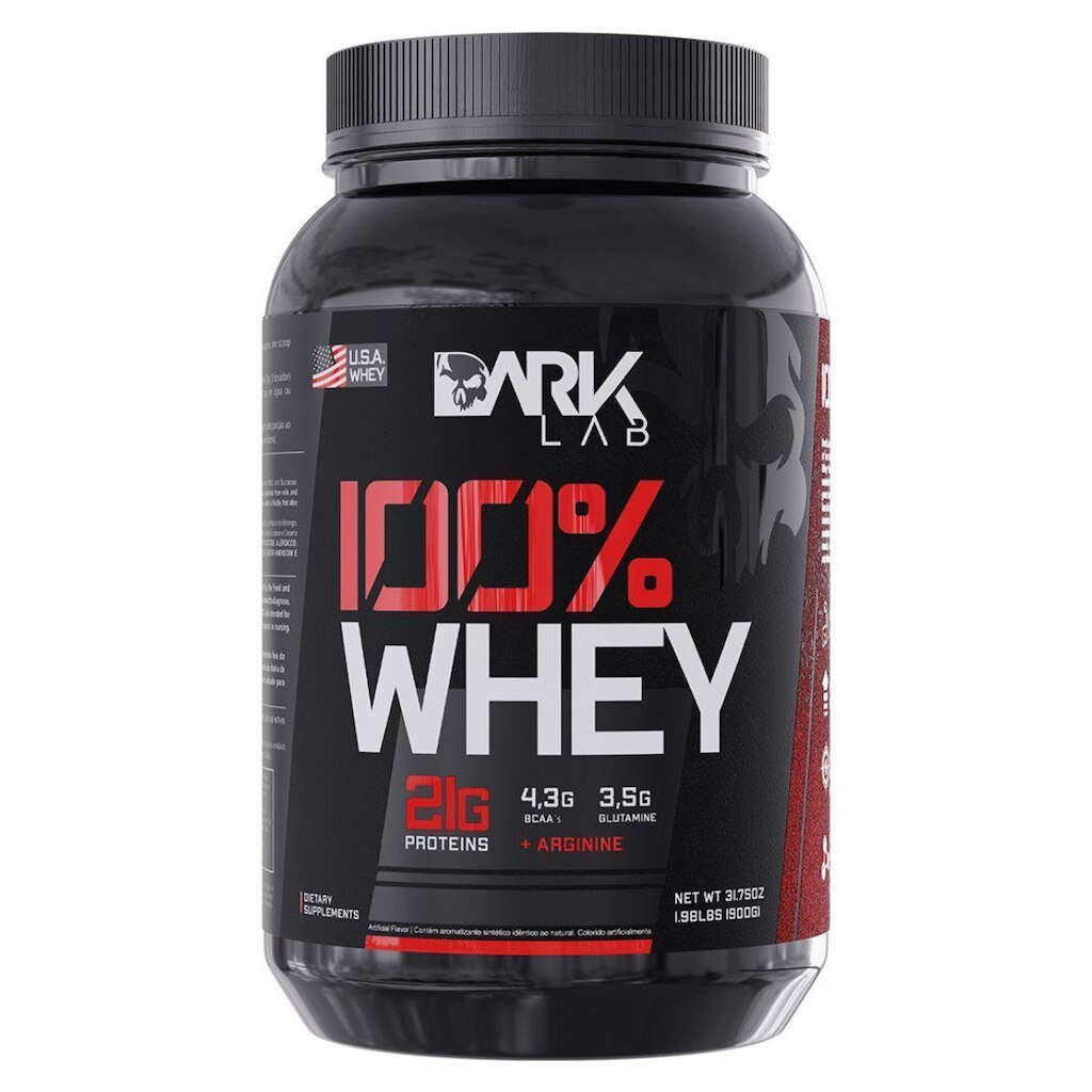 Whey Protein 100% Pote 900g Dark Lab