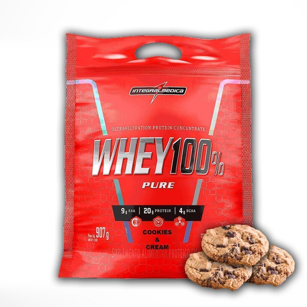 Whey Protein 100% Pure Concentrado Refil - Integralmedica