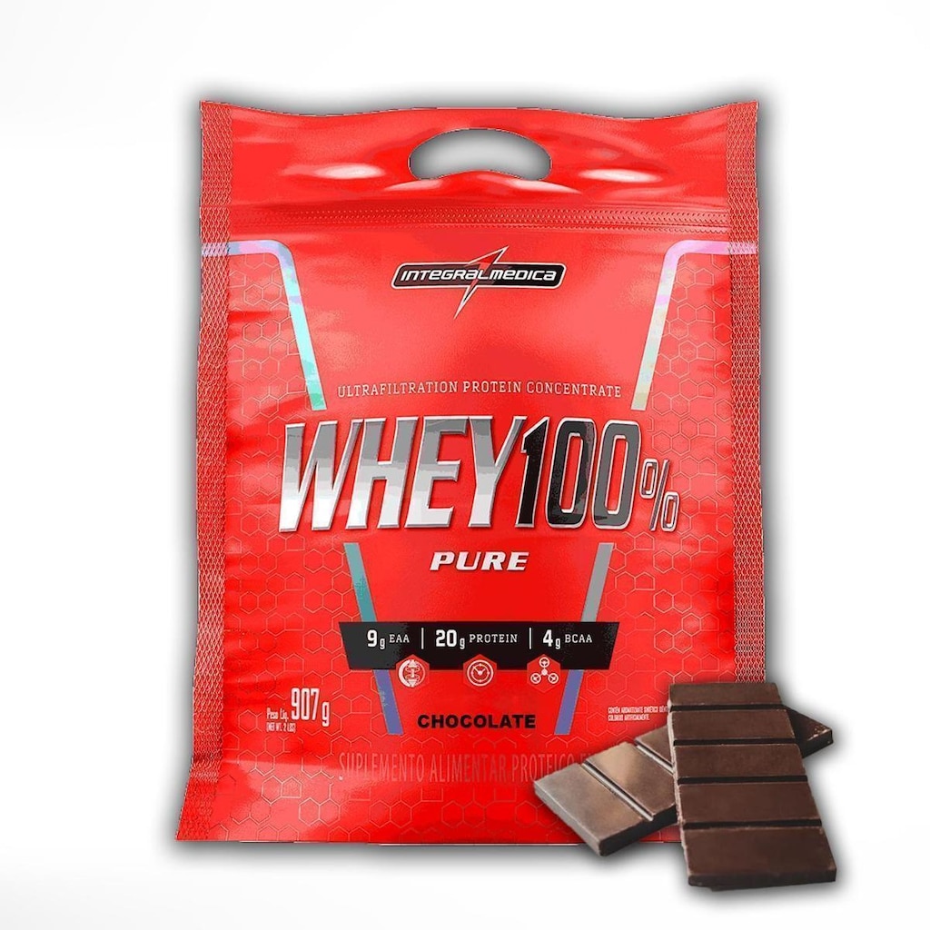 Whey Protein 100% Pure Concentrado Refil - Integralmedica
