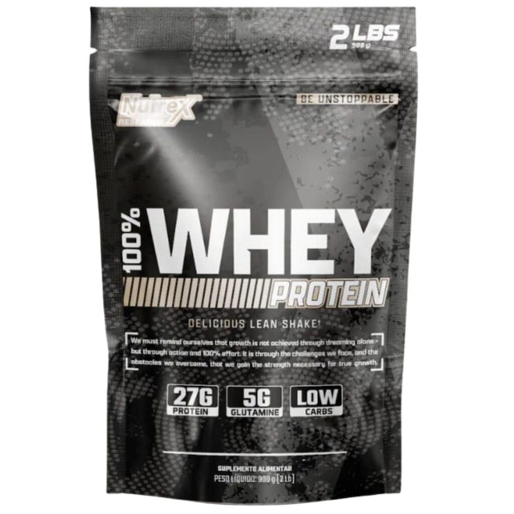Whey Protein 100% Refil 900g Sabor Mousse de Pistache com Mel