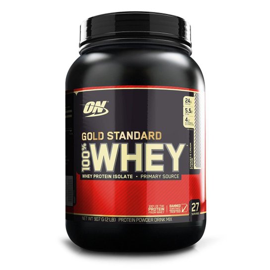 Whey Protein 100% Whey Gold Standard 2 Lbs - Optimum Nutrition Menor preço em Whey Protein 100% Whey Gold Standard 2 Lbs - Optimum Nutrition