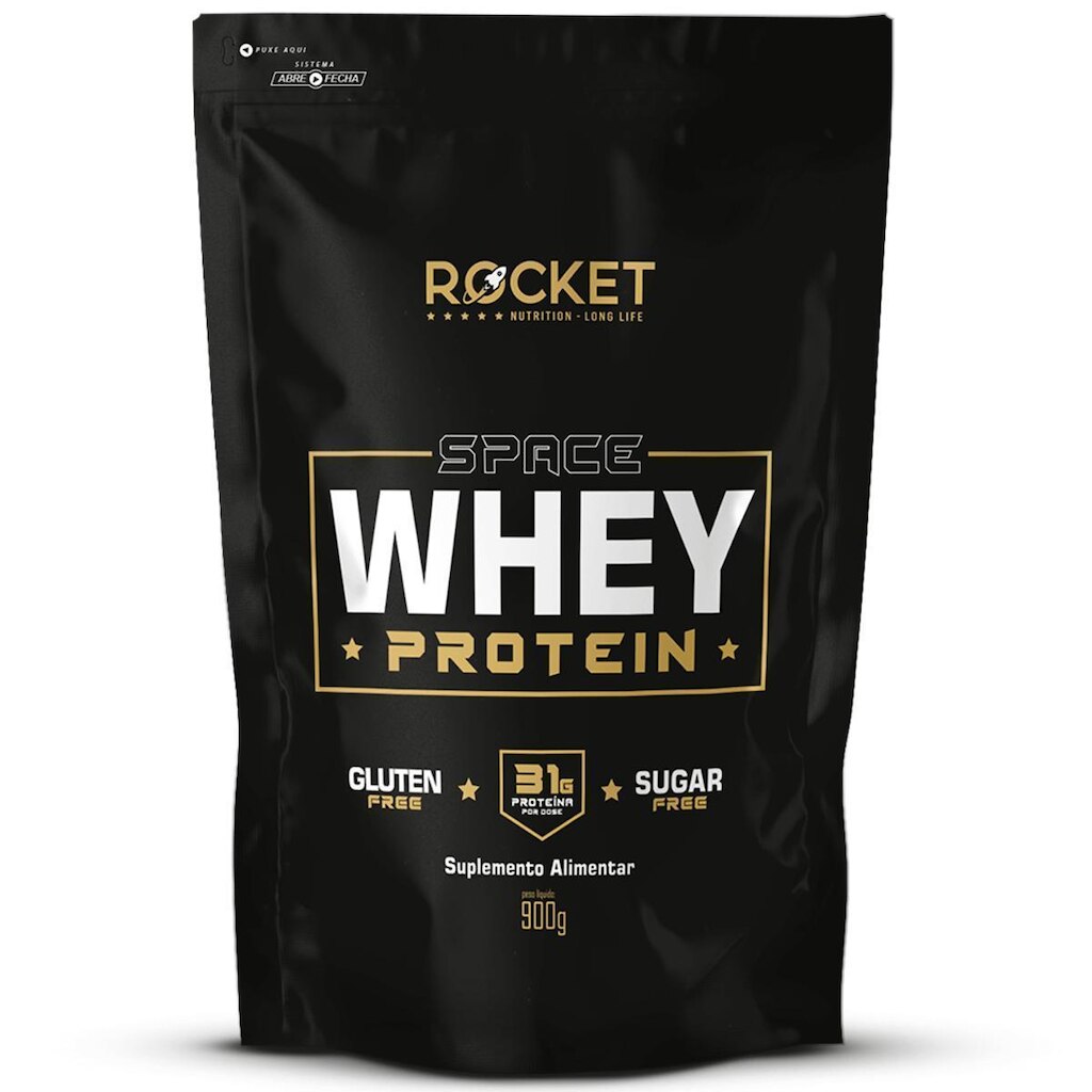 Whey Protein 900g Refil Alto Rendimento Ganho De Massa