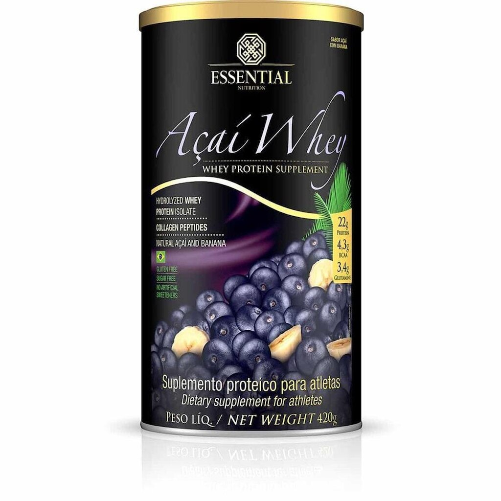 Whey Protein Açaí 420g Essential Nutrition