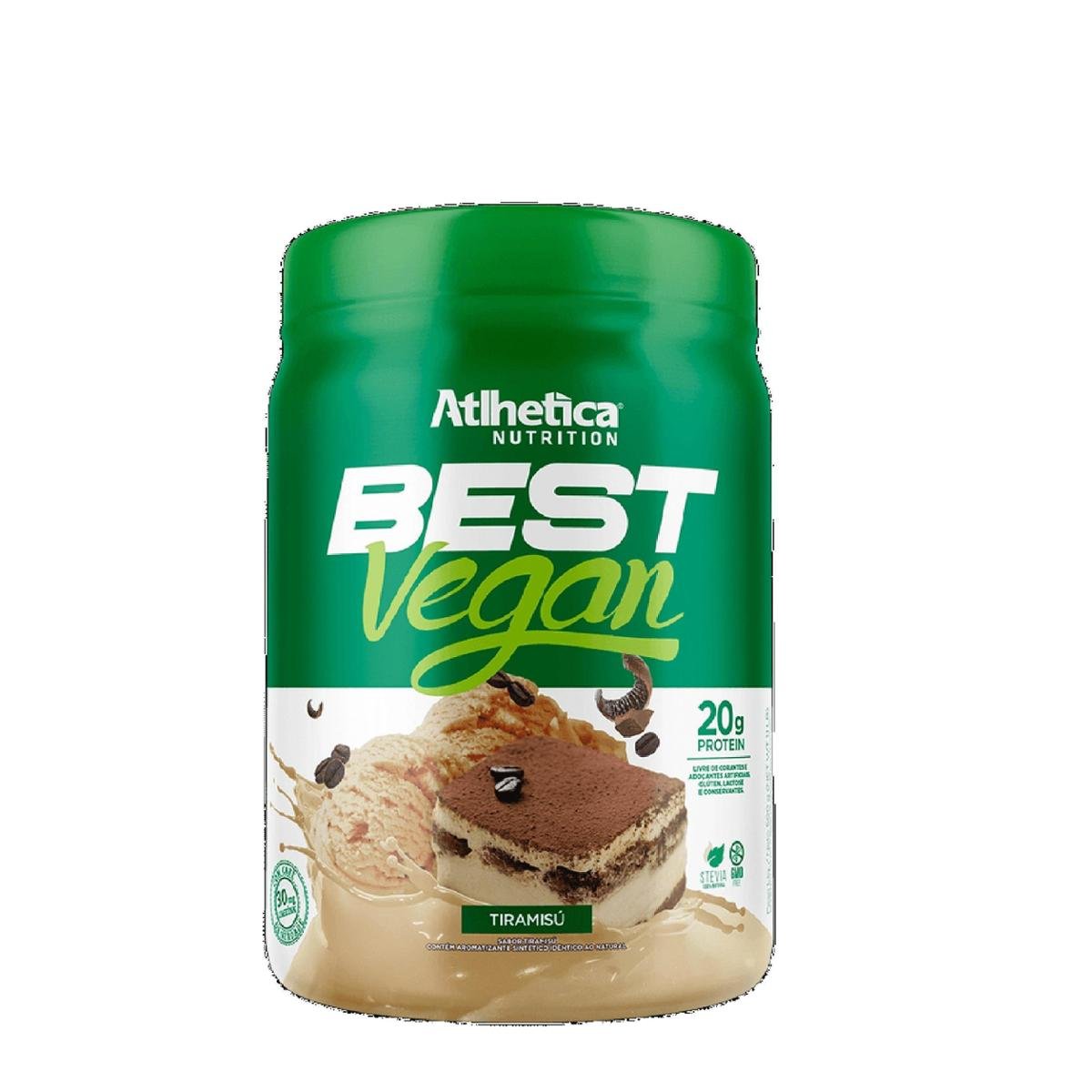 whey protein Best Vegan (proteína vegana) 500g Tiramisú Netshoes