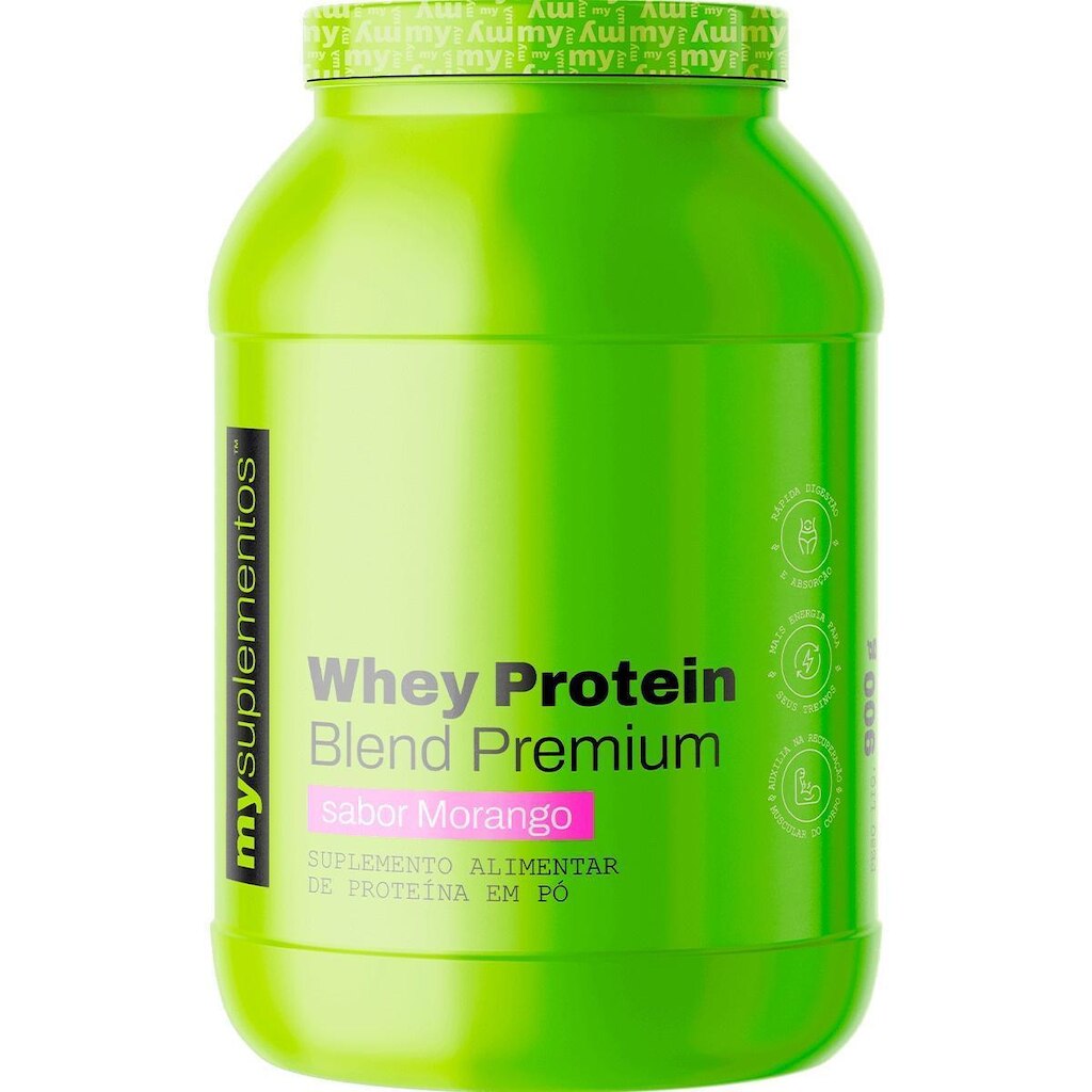 Whey Protein Blend Blend Premium 900g - My Suplementos
