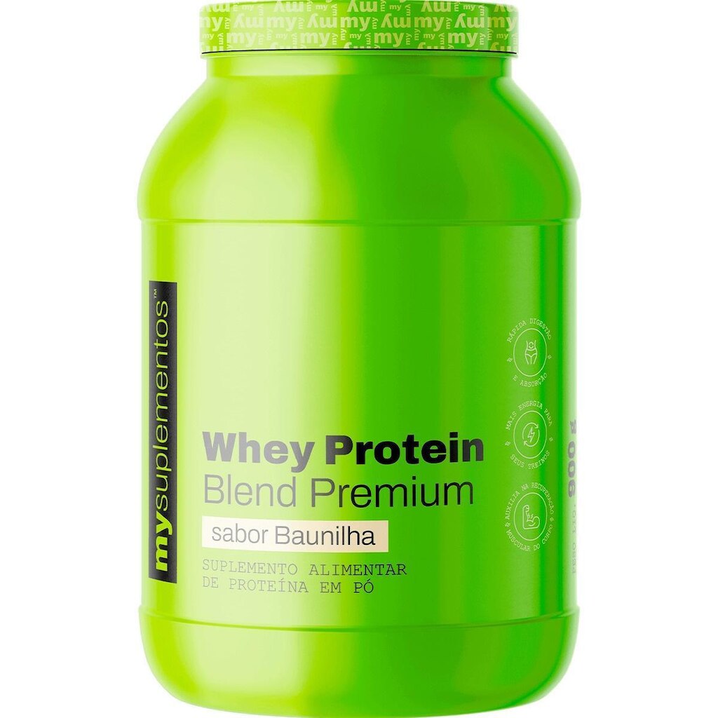 Whey Protein Blend Blend Premium 900g - My Suplementos
