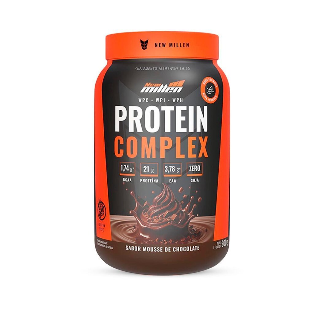 Whey Protein Complex 3W New Millen Pote 900g
