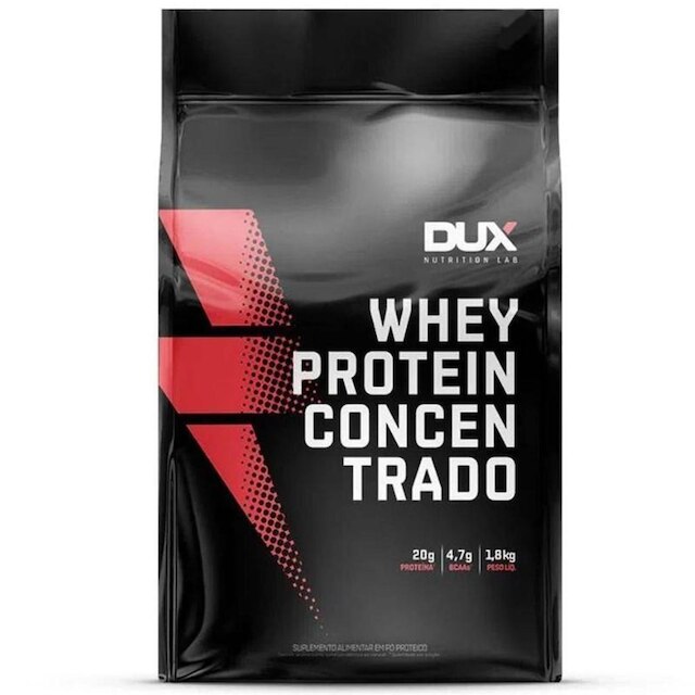 Whey Protein Concentrado 1800g Dux Nutrition Chocolate Branco